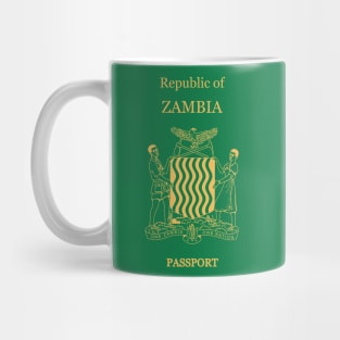 Zambia passport Mug